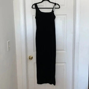 Vintage Dollar Black Evening Gown